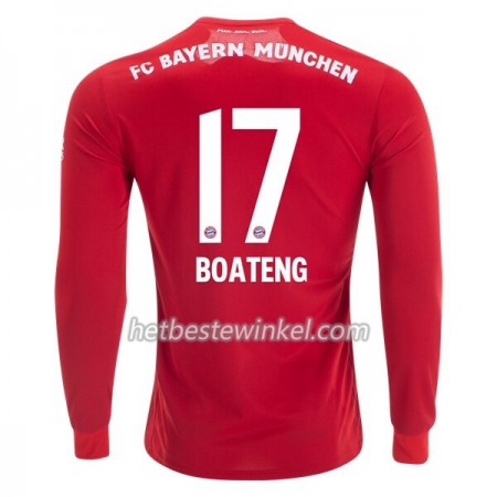 FC Bayern München Jerome Boateng 17 Voetbalshirts Thuis 2019/20 - LS